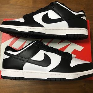 Nike Dunk ‘Low Retro, OG, Black White, Pandas’ Size 10.5 Mens